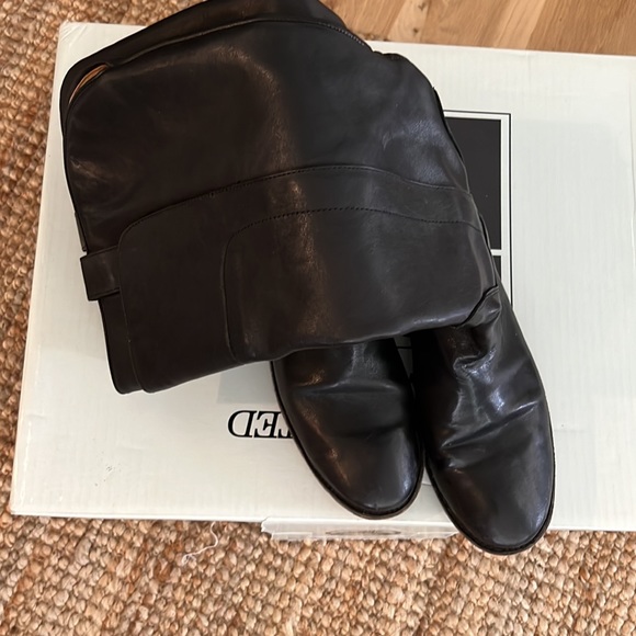 Frye Paige tall riding boot black size 9.5 - Picture 3 of 10